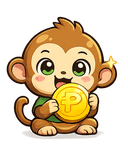 LinkGaze mascot holding a coin